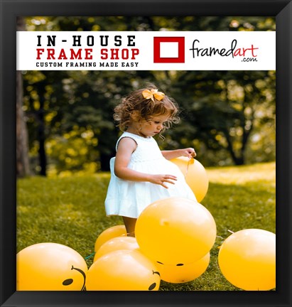 Framed Modern 18x19 Picture Frame Print