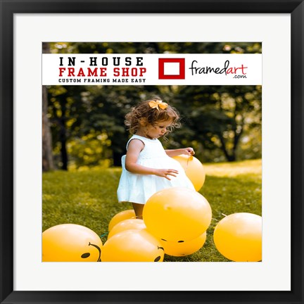Framed Modern 19x19 Picture Frame Print