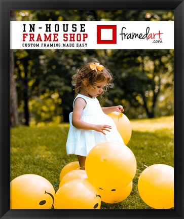 Framed Modern 19x23 Picture Frame Print