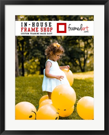 Framed Modern 19x25 Picture Frame Print