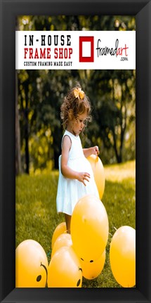 Framed Modern 20x9 Picture Frame Print