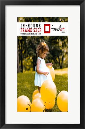 Framed Modern 20x11 Picture Frame Print