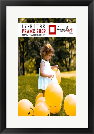 Framed Modern 20x12 Picture Frame Print
