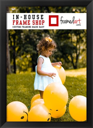 Framed Modern 20x14 Picture Frame Print