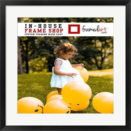 Framed Modern 20x20 Picture Frame Print