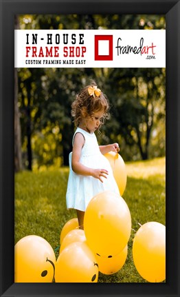 Framed Modern 21x12 Picture Frame Print