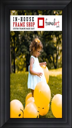 Framed Modern 22x11 Picture Frame Print