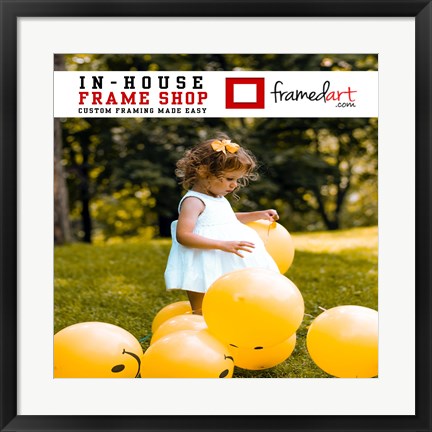 Framed Modern 22x22 Picture Frame Print
