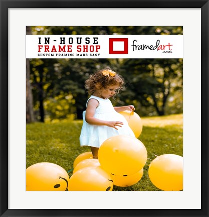Framed Modern 22x23 Picture Frame Print