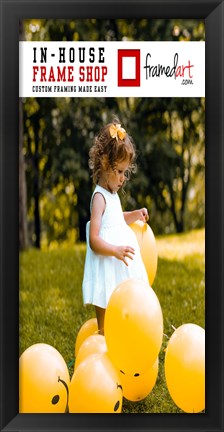 Framed Modern 23x11 Picture Frame Print