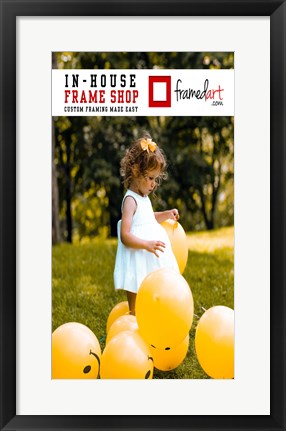 Framed Modern 23x13 Picture Frame Print
