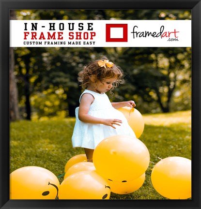 Framed Modern 23x22 Picture Frame Print