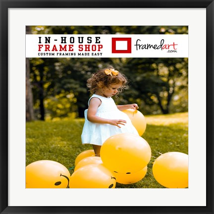 Framed Modern 23x23 Picture Frame Print