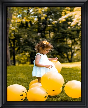 Framed Modern 23x29 Picture Frame Print