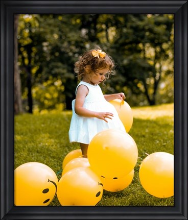Framed Modern 23x42 Picture Frame Print