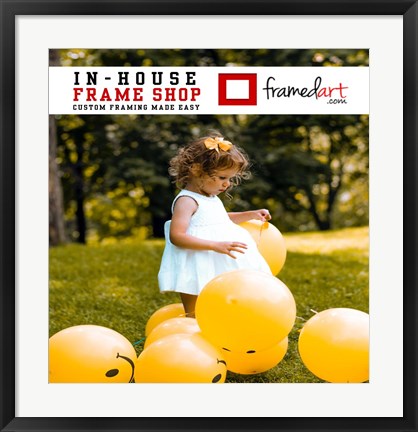Framed Modern 24x25 Picture Frame Print