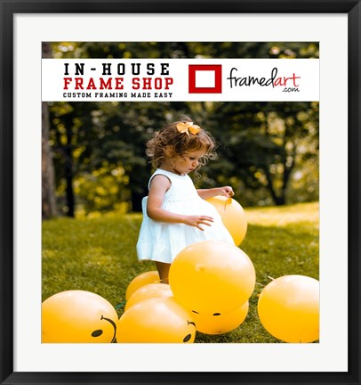 Framed Modern 24x26 Picture Frame Print