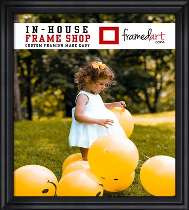 Framed Modern 24x27 Picture Frame Print