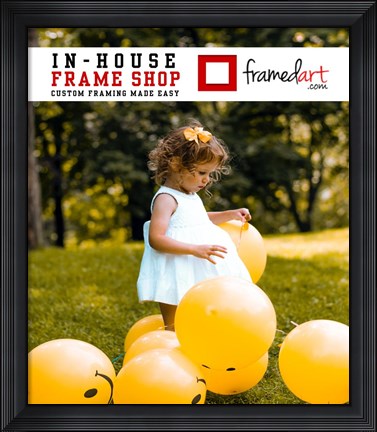 Framed Modern 24x28 Picture Frame Print