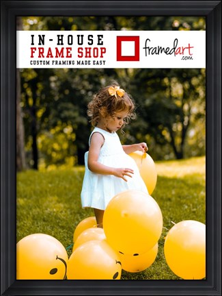 Framed Modern 24x33 Picture Frame Print