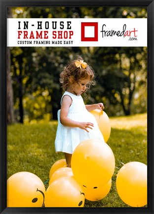 Framed Modern 24x34 Picture Frame Print