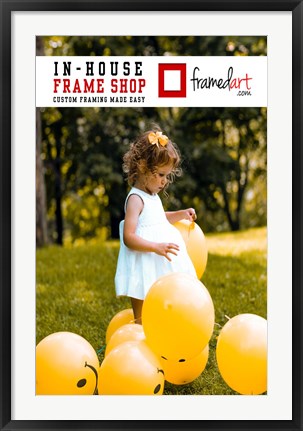 Framed Modern 24x37 Picture Frame Print
