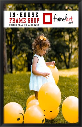 Framed Modern 24x38 Picture Frame Print