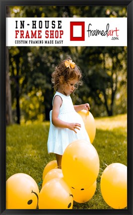 Framed Modern 24x40 Picture Frame Print