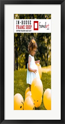 Framed Modern 25x10 Picture Frame Print