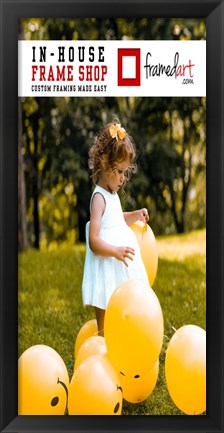 Framed Modern 25x12 Picture Frame Print