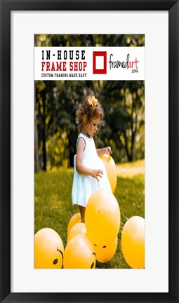 Framed Modern 25x12 Picture Frame Print