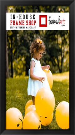 Framed Modern 25x13 Picture Frame Print