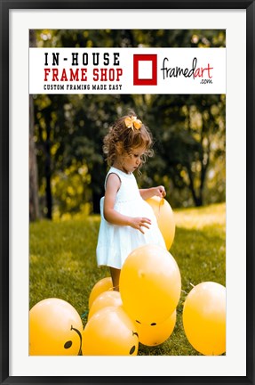 Framed Modern 25x41 Picture Frame Print