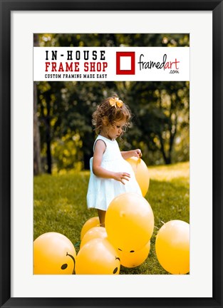 Framed Modern 26x17 Picture Frame Print