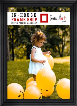 Framed Modern 26x18 Picture Frame Print
