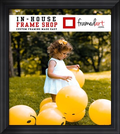 Framed Modern 26x23 Picture Frame Print