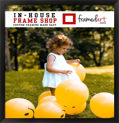 Framed Modern 26x25 Picture Frame Print