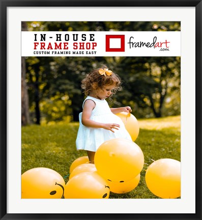 Framed Modern 27x30 Picture Frame Print