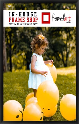 Framed Modern 27x43 Picture Frame Print