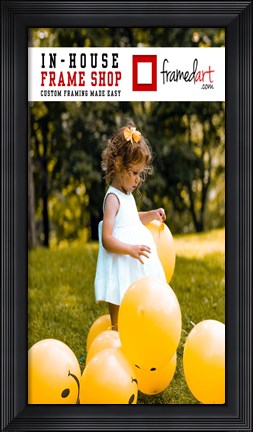 Framed Modern 28x15 Picture Frame Print