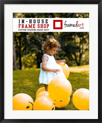 Framed Modern 28x22 Picture Frame Print