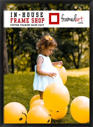 Framed Modern 28x39 Picture Frame Print