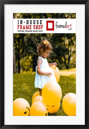 Framed Modern 29x18 Picture Frame Print