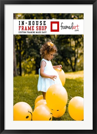 Framed Modern 29x19 Picture Frame Print