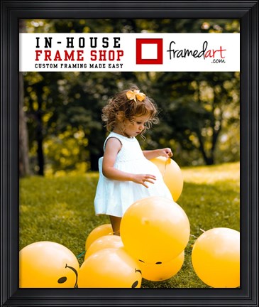 Framed Modern 29x24 Picture Frame Print
