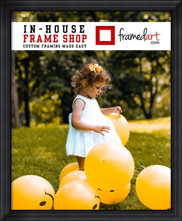 Framed Modern 29x36 Picture Frame Print