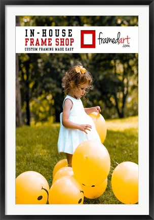 Framed Modern 29x44 Picture Frame Print