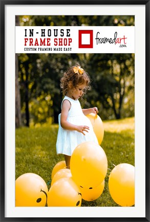 Framed Modern 29x46 Picture Frame Print