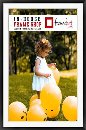 Framed Modern 29x47 Picture Frame Print