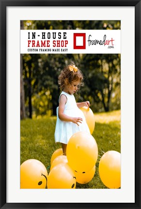 Framed Modern 30x18 Picture Frame Print